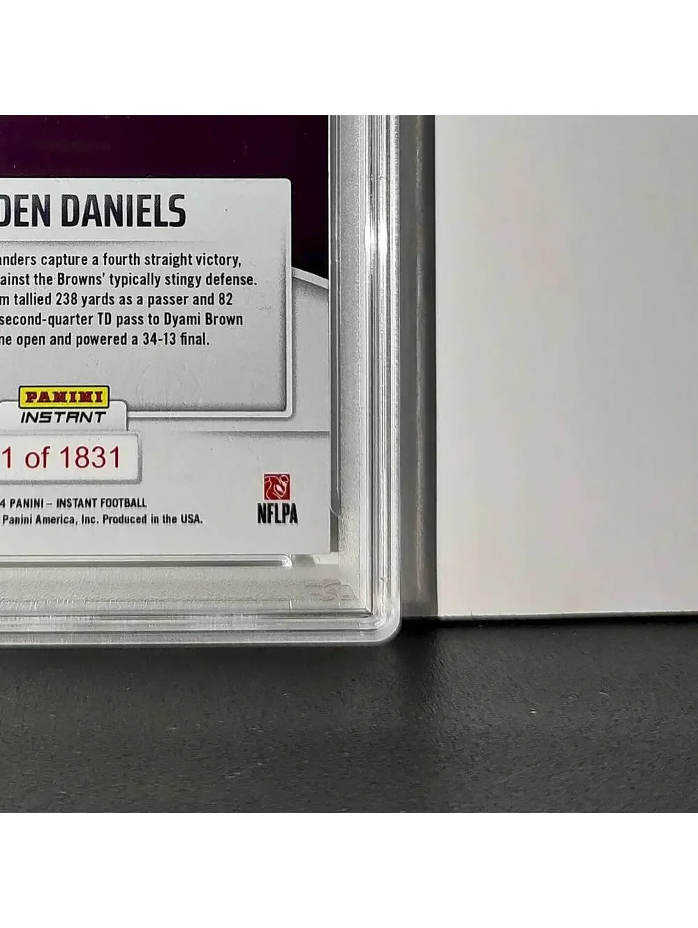Jayden Daniels Rookie 2024 Panini Instant NFL #70 PSA 10 Gem Mint